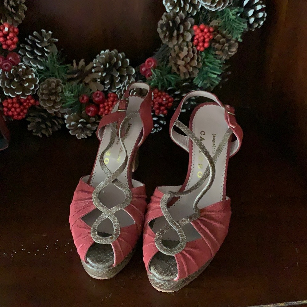 Jacqueline Schnabel for Calypso Sling Back Heels